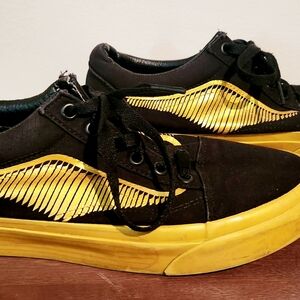 Vans Old Skool Harry Potter Golden Snitch/Black Sneakers